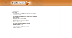 Desktop Screenshot of ncc.expoplanner.com